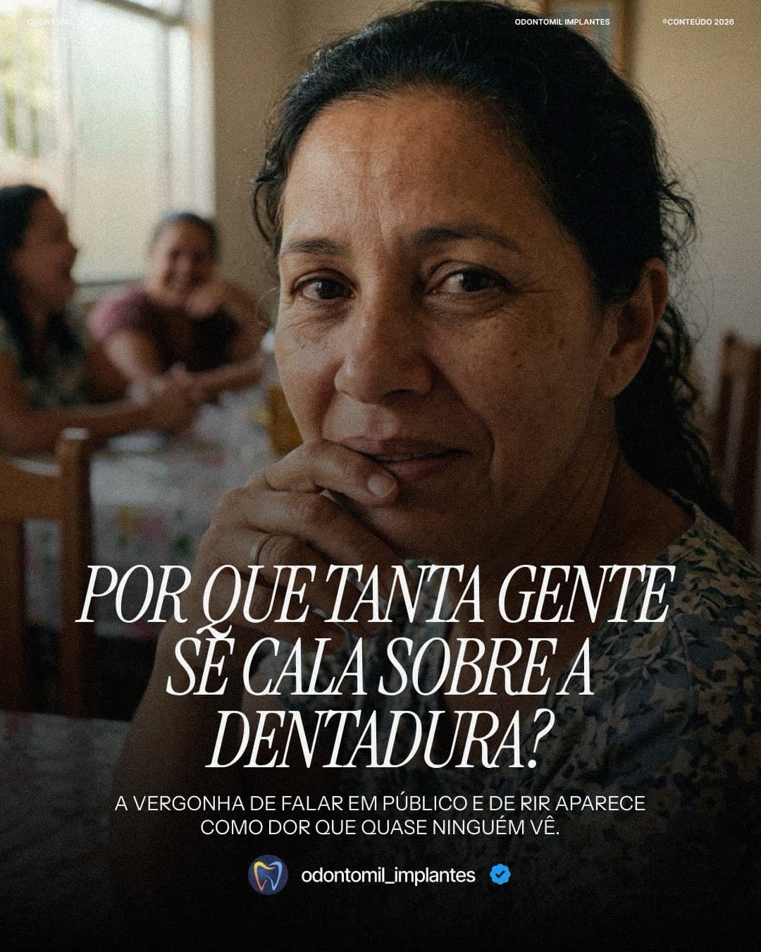 Por que tanta gente se cala sobre a dentadura